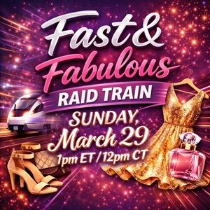 03/29/26 Fast & Fabulous Live Show Unlisted Items